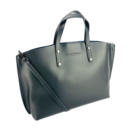 RB1024A | Borsa Donna a Mano en Vera Pelle Made in Italy avec tracolla